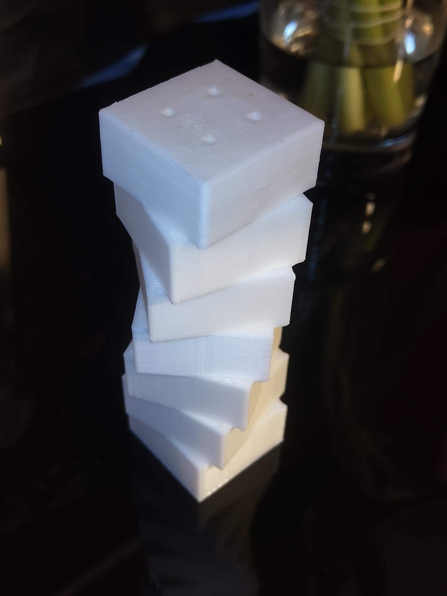 Twist Cubes Salt Shaker