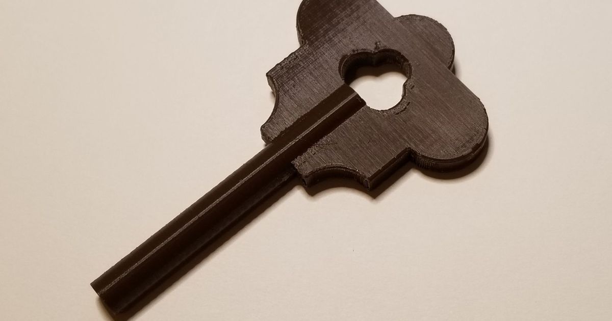 Cradle key by Jon Download free STL model