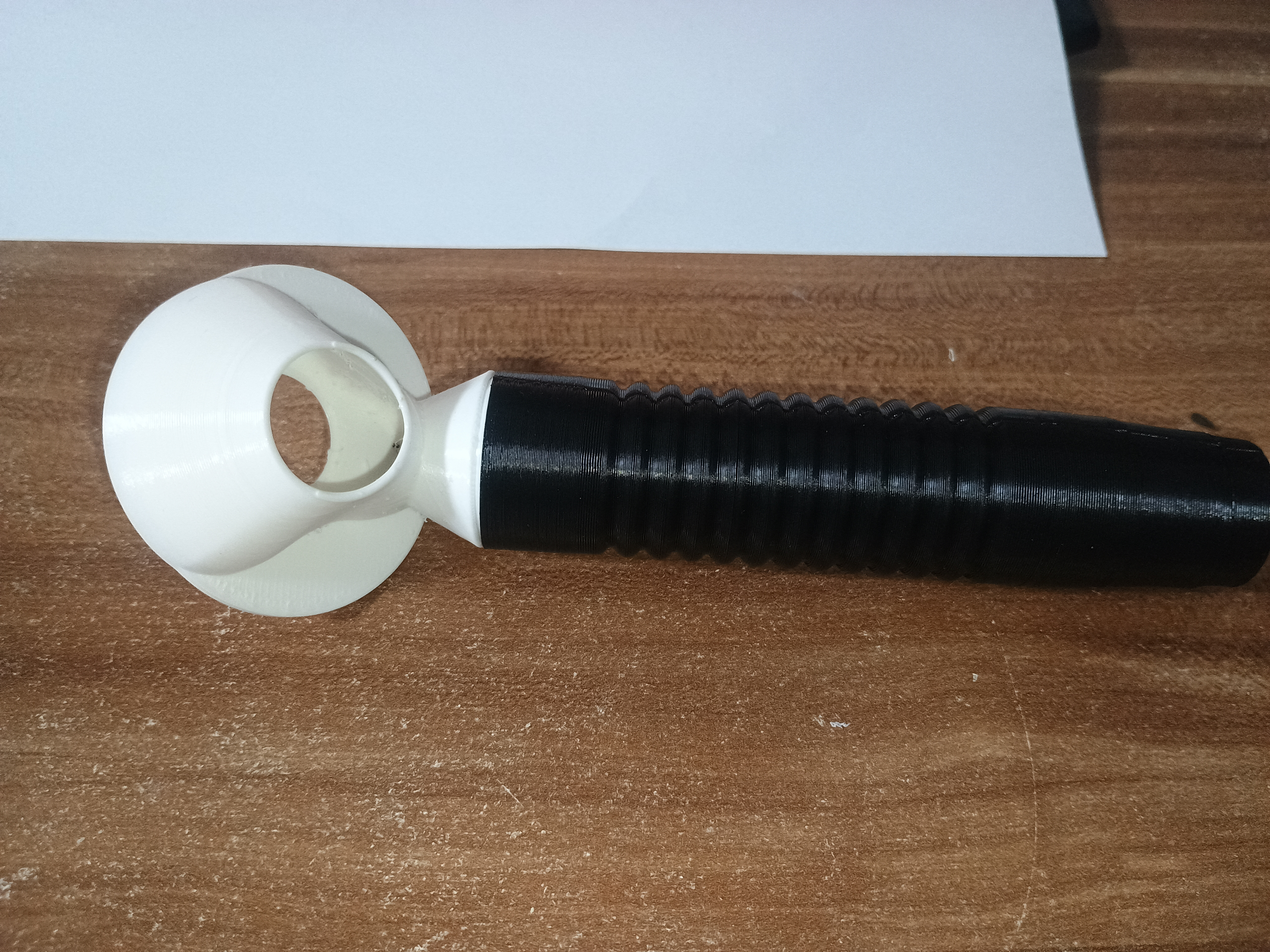 suction part while drilling holes