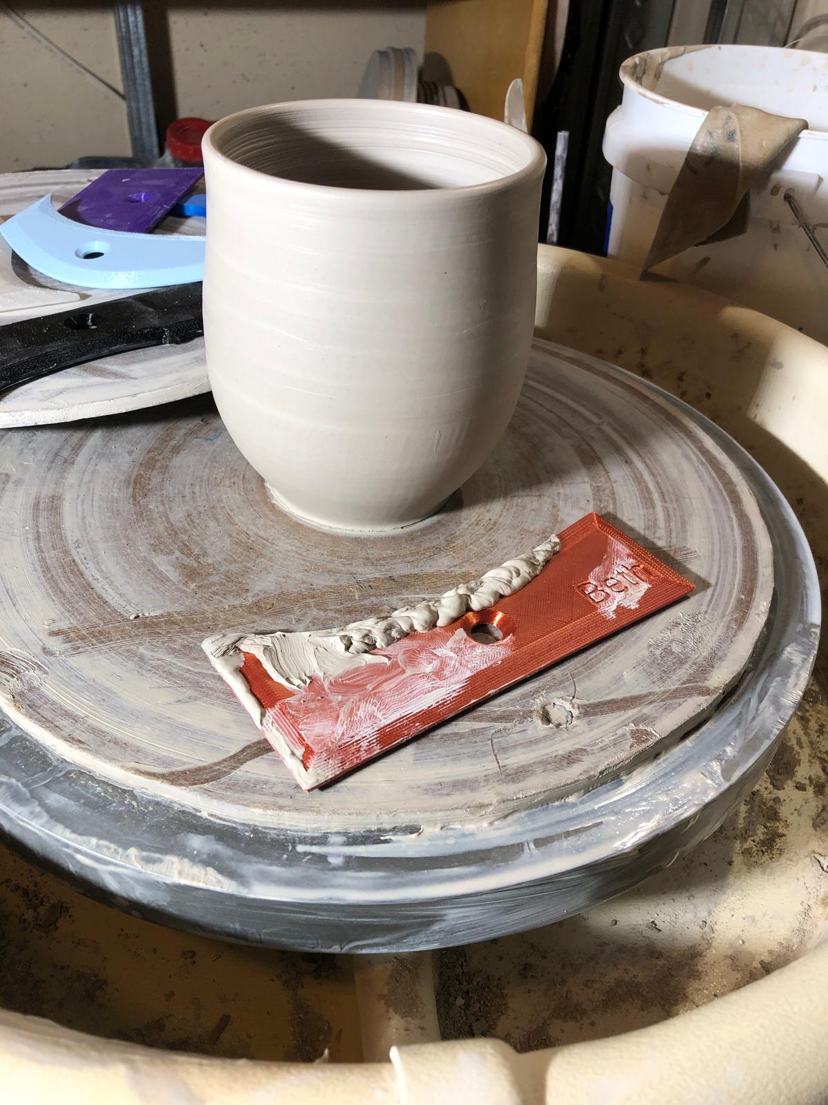 pottery ribs - Any shape you want. (OpenSCAD)