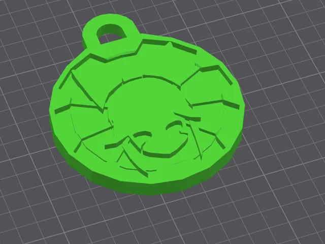 Kitsune Medallion