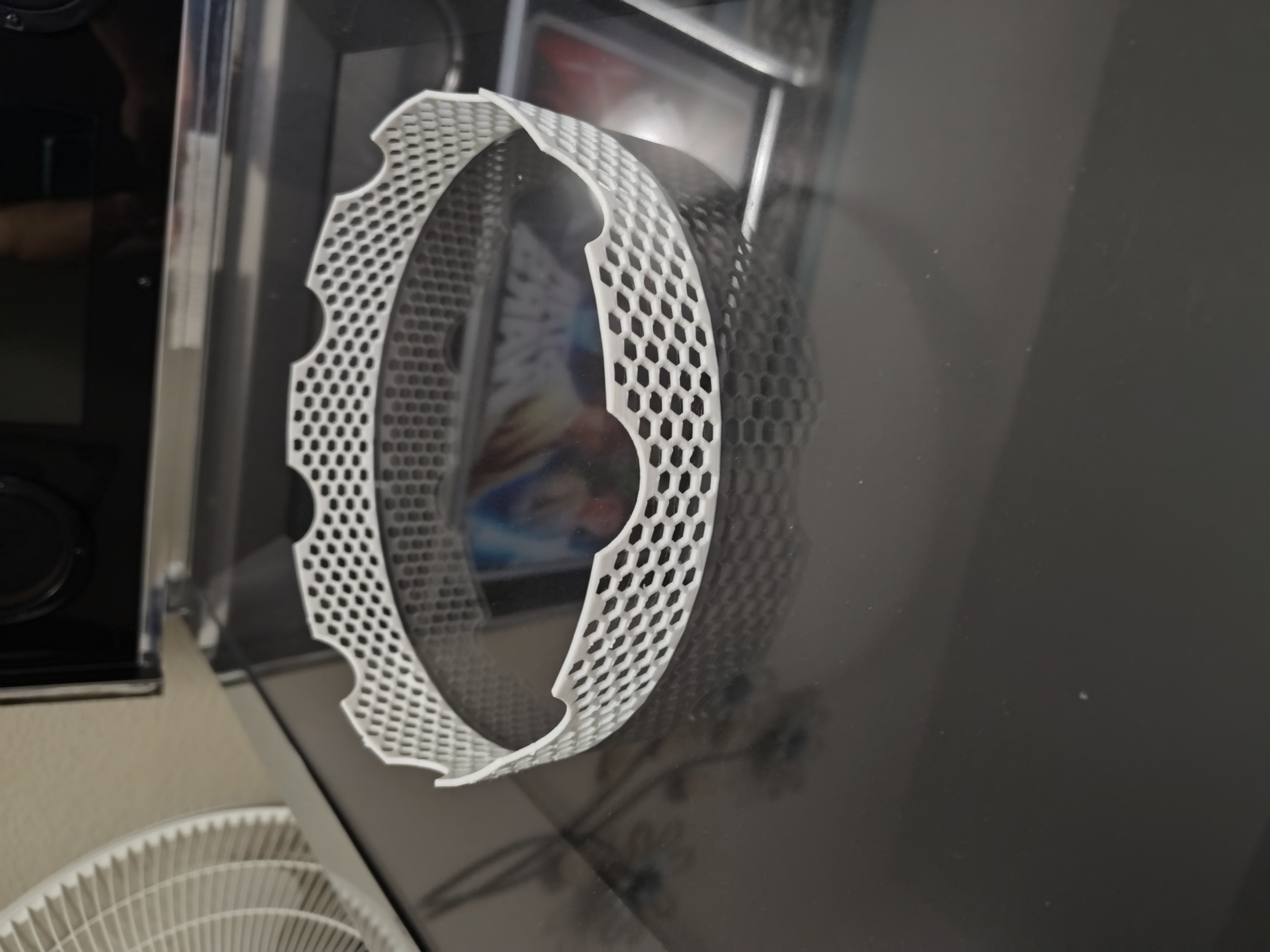 Filament spool paint bottle holder