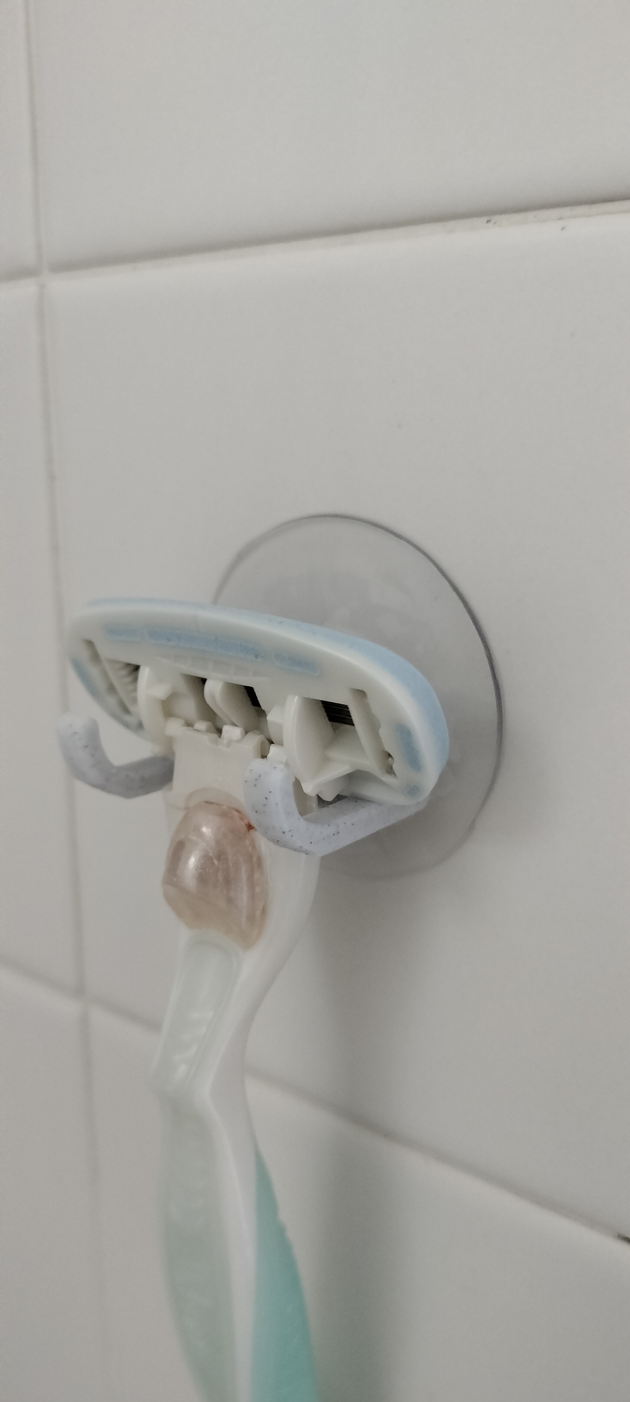 Razor Holder with Suction Cup for Shower