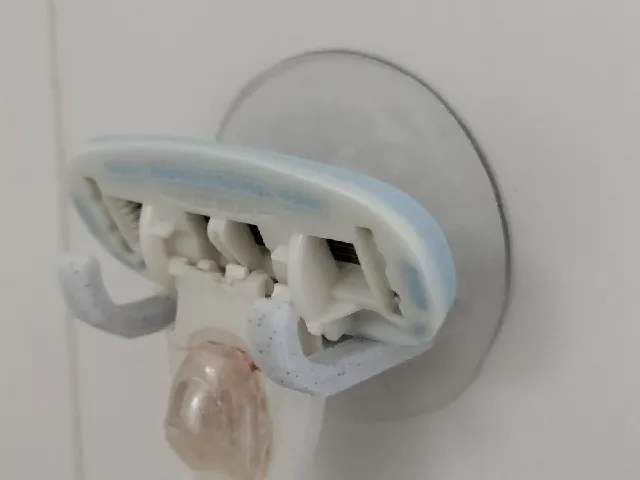 Razor Holder with Suction Cup for Shower