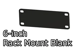 6-inch Rack Mount Blanks