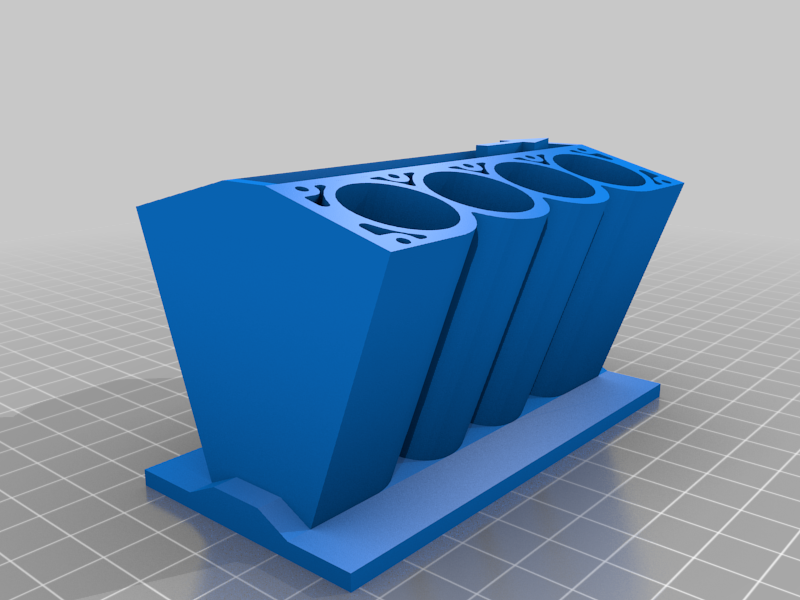 V8 Spark Plug Holder by Onelostcause Download free STL model