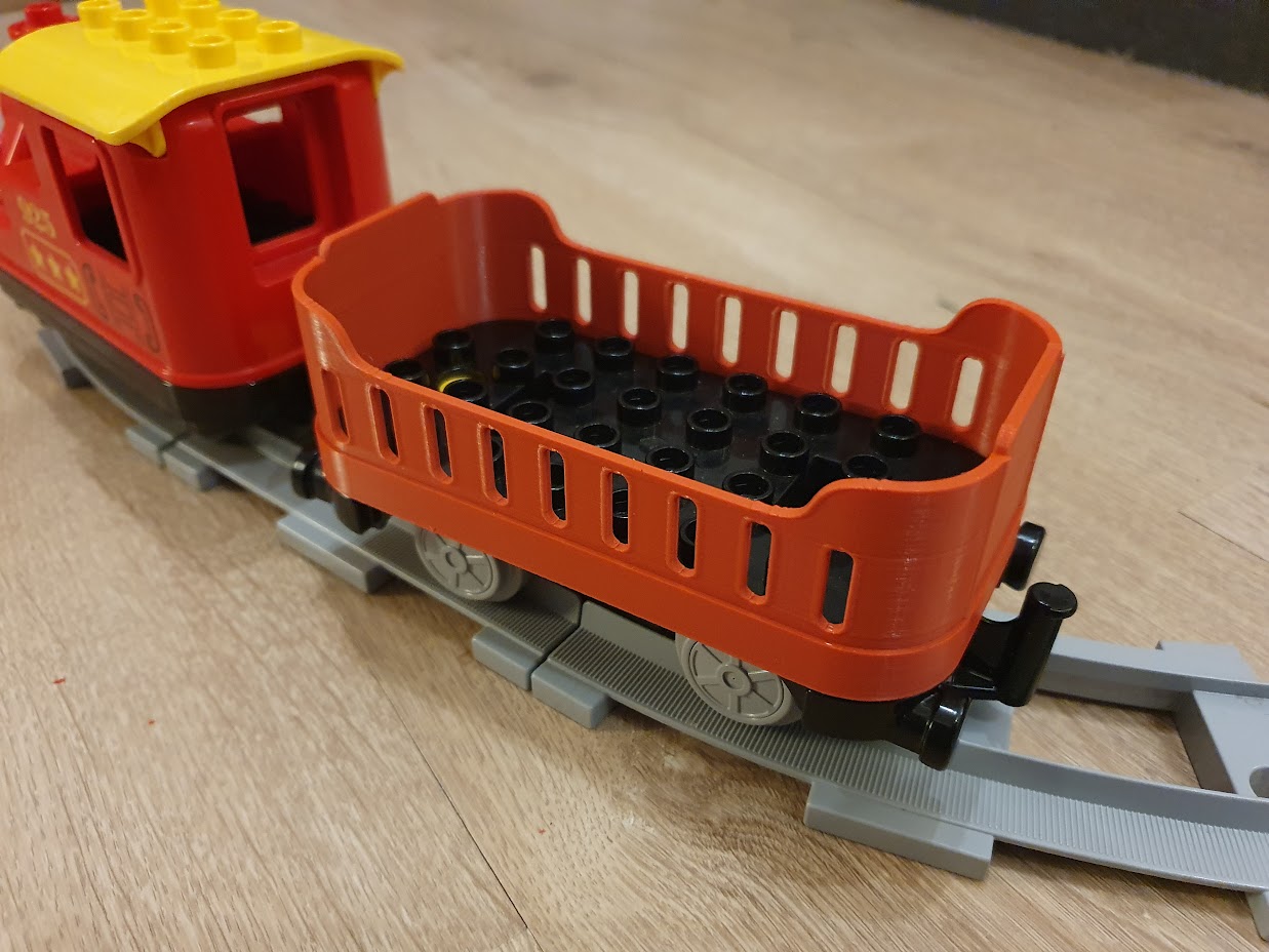 Duplo cargo wagon fence