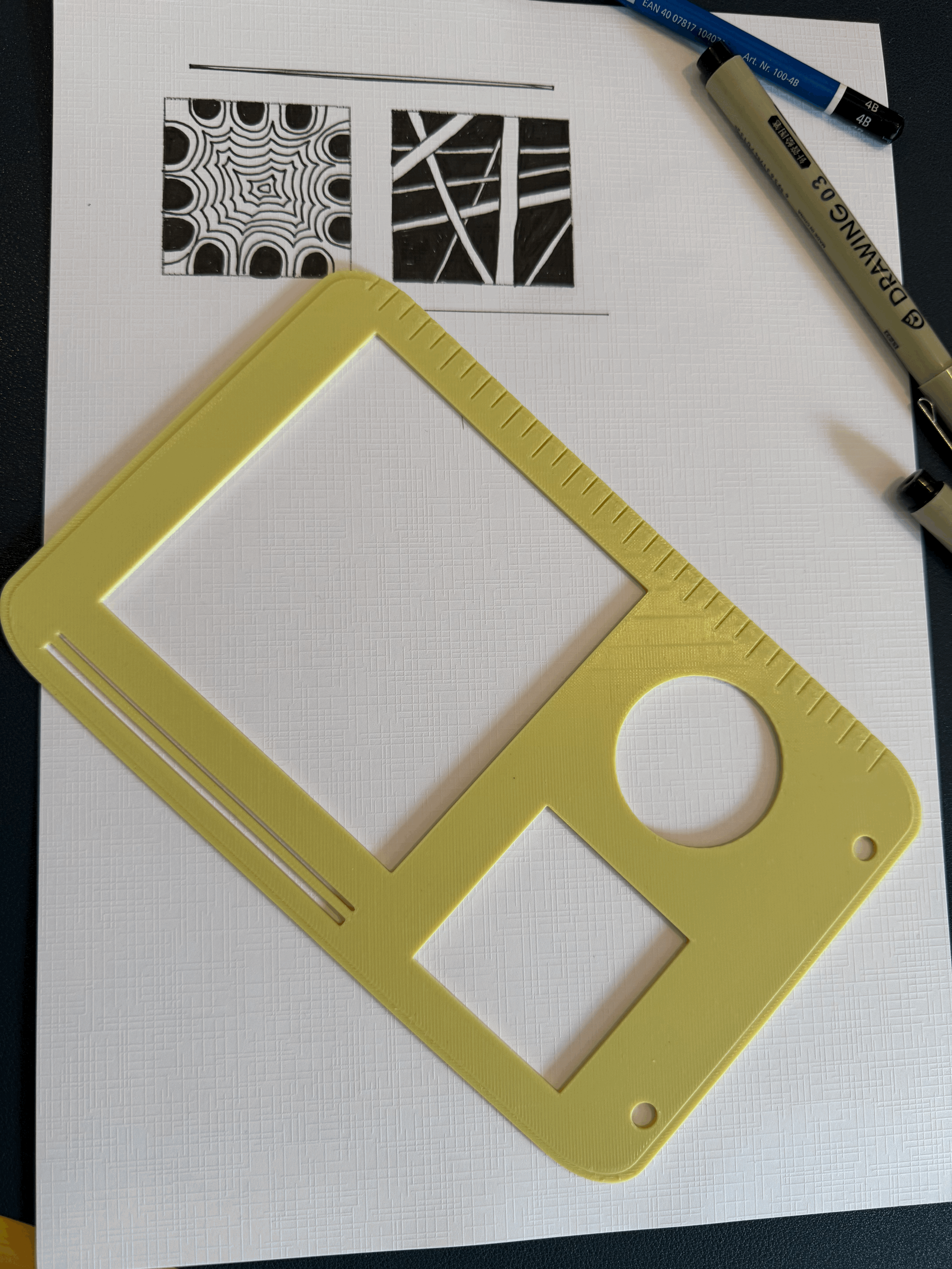 Zentangles ve Bijous Piçin Zentangle Şablonu (Sadece Plastik Aparattır!!!) Zentangles ve Bijous Piçin Zentangle Şablonu (Sadece Plastik Aparattır!!!)