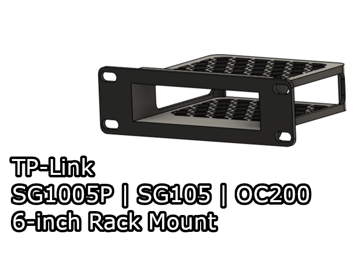 TP-Link SG1005P | SG105 | OC200 6-inch Rack Mount