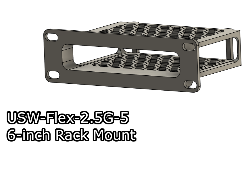 Unifi USW-Flex-2.5G-5 6-inch Rack Mount