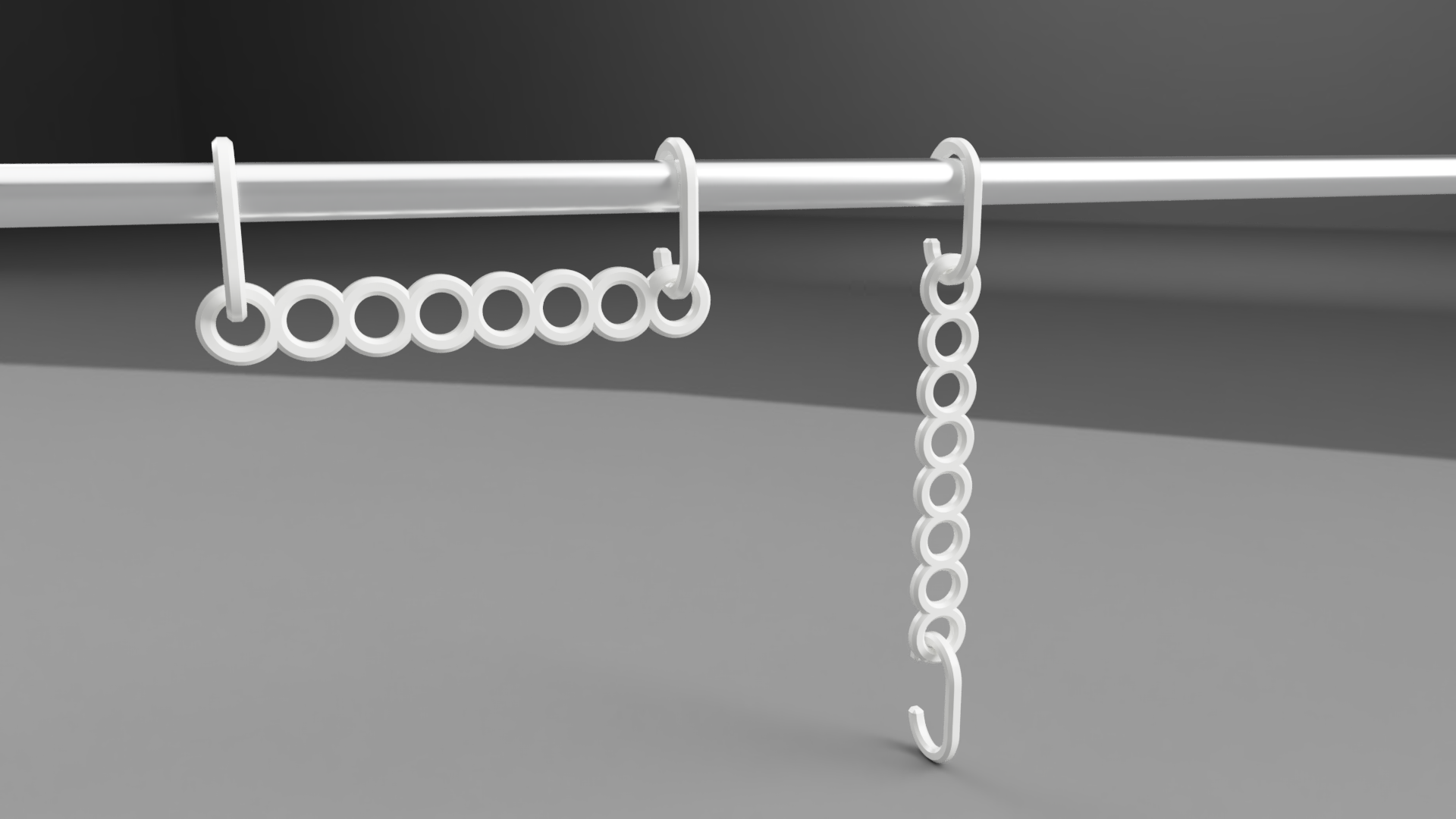 Space saving foldable hanger holder