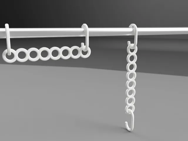 Space saving foldable hanger holder