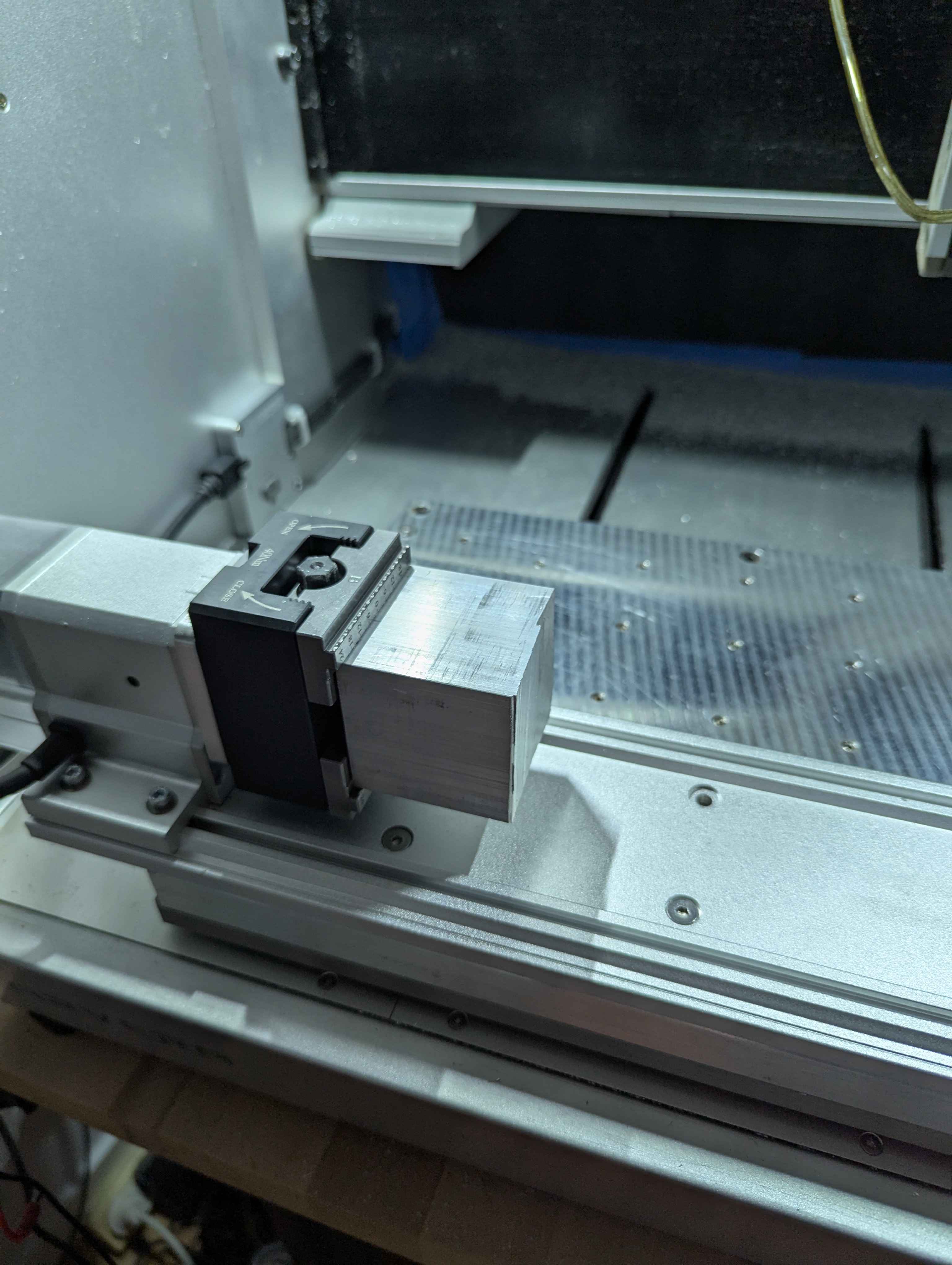 Backing Plate for Xin Dian Vise for Carvera 4th Axis — thumbnail 2