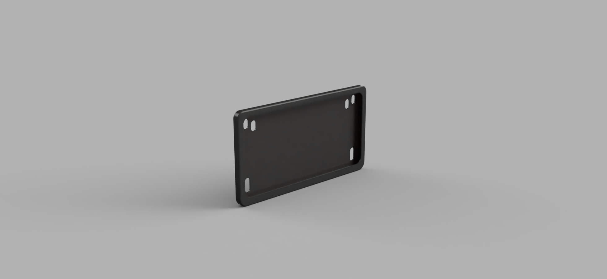 Motorcycle NSW Number plate holder