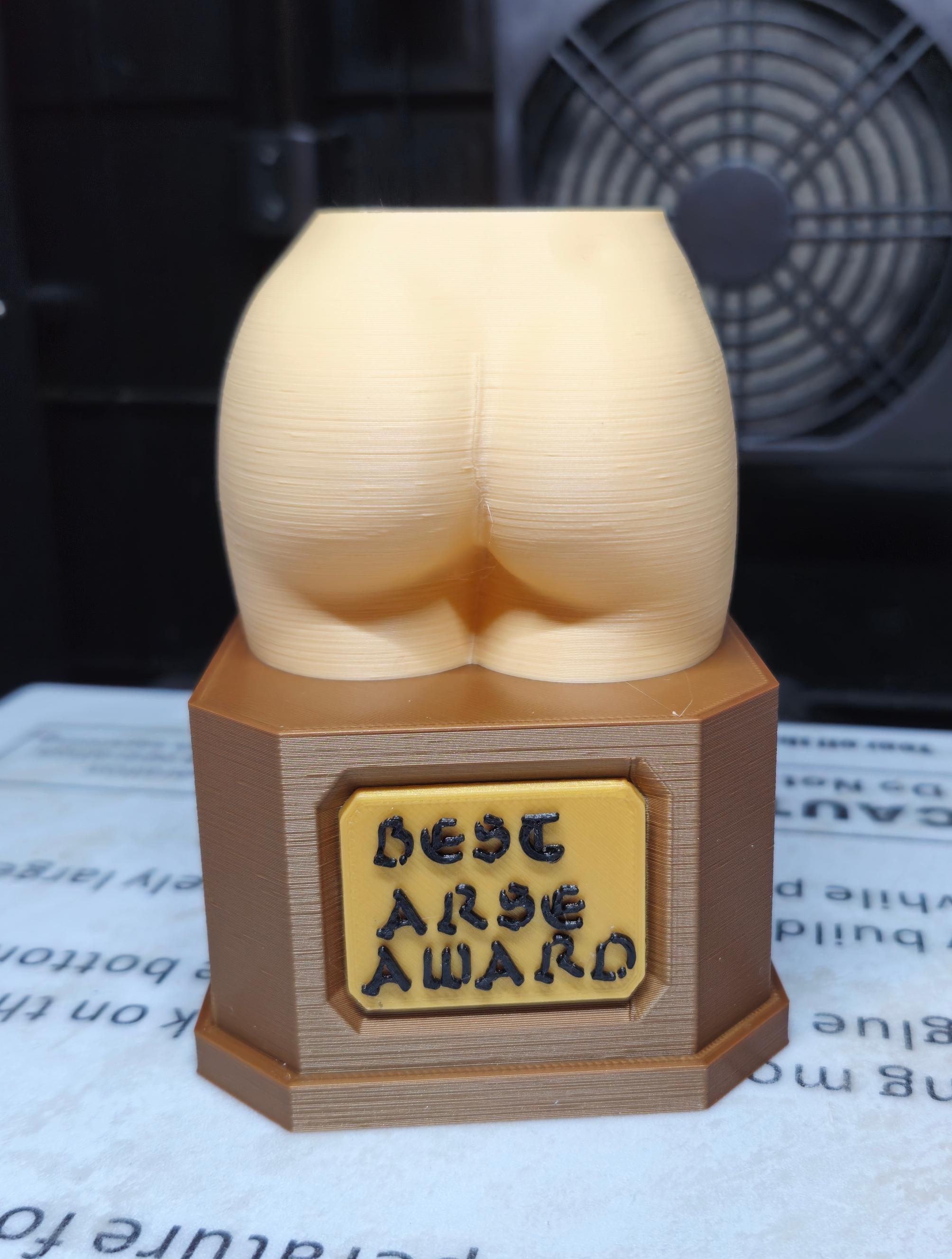 BEST ARSE AWARD