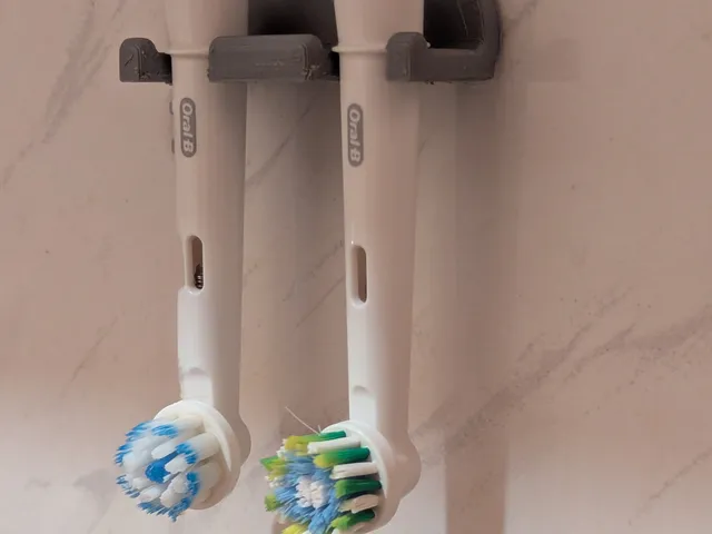 OralB Toothbrush heads holder for 2 brushes