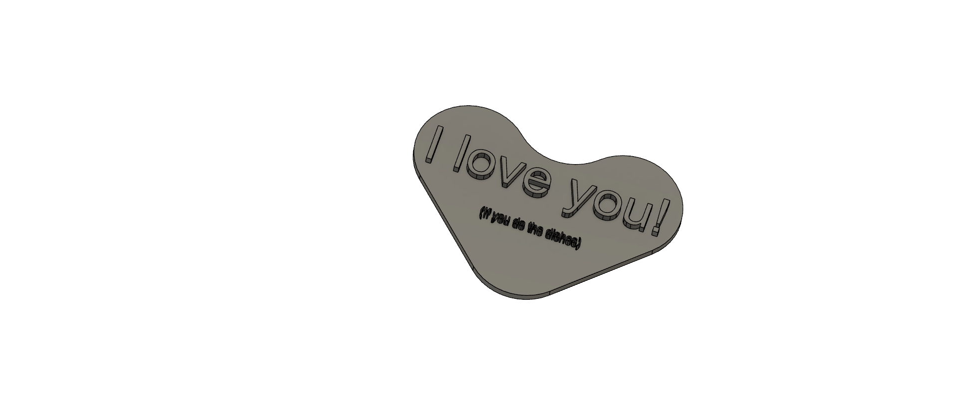 Valentines' day heart gift