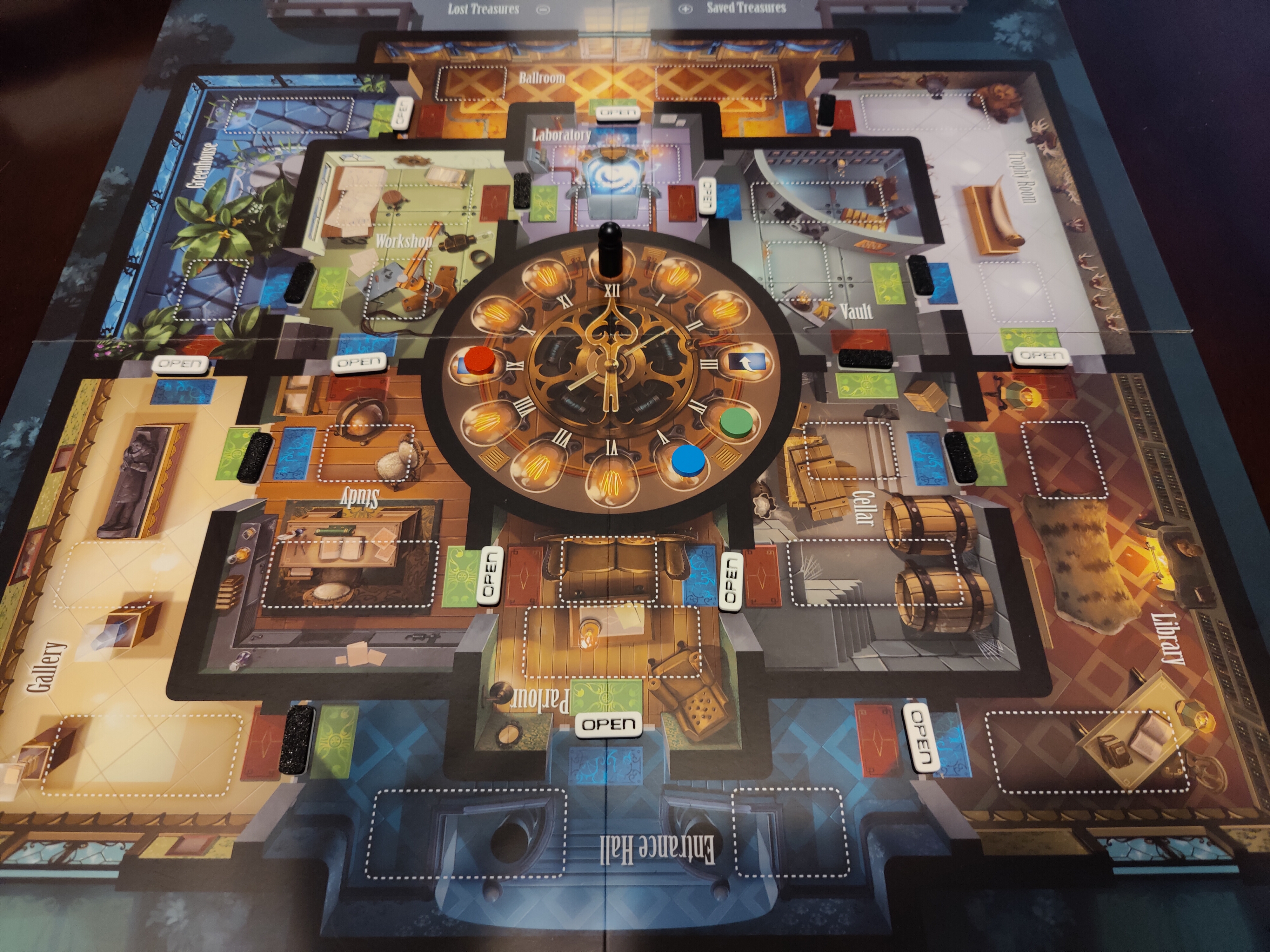 Open Marker for Professor Evil and the Citadel of Time Board Game