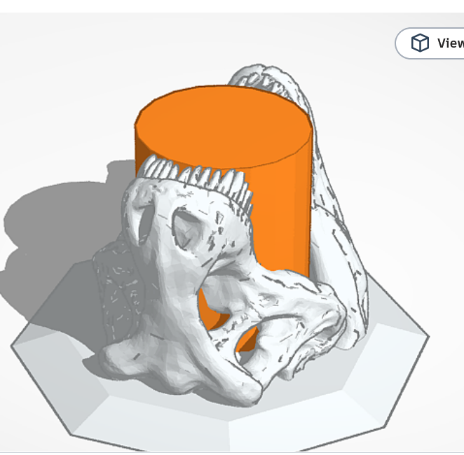 t rex popcorn bowl