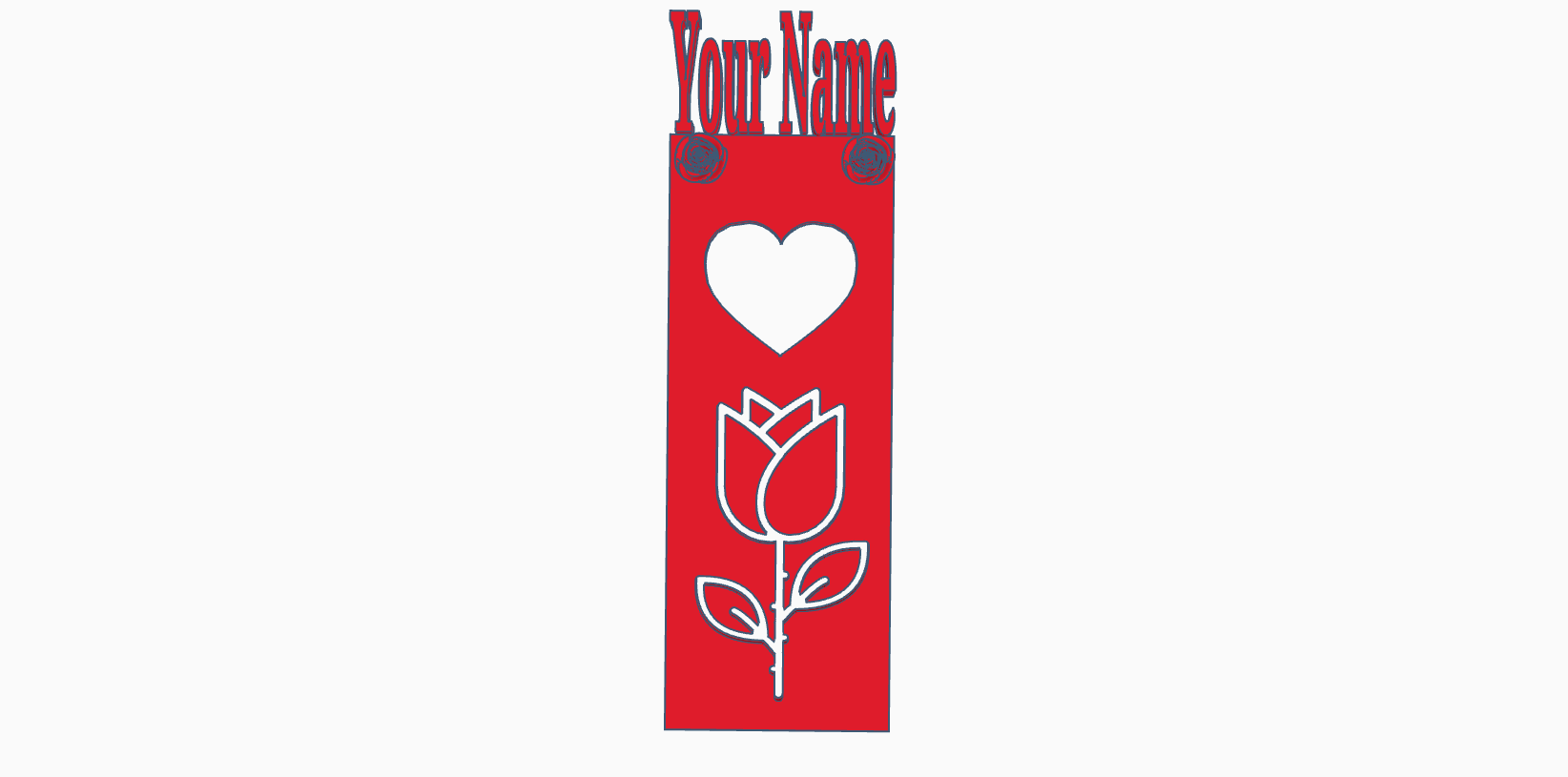 Valentin's Bookmark