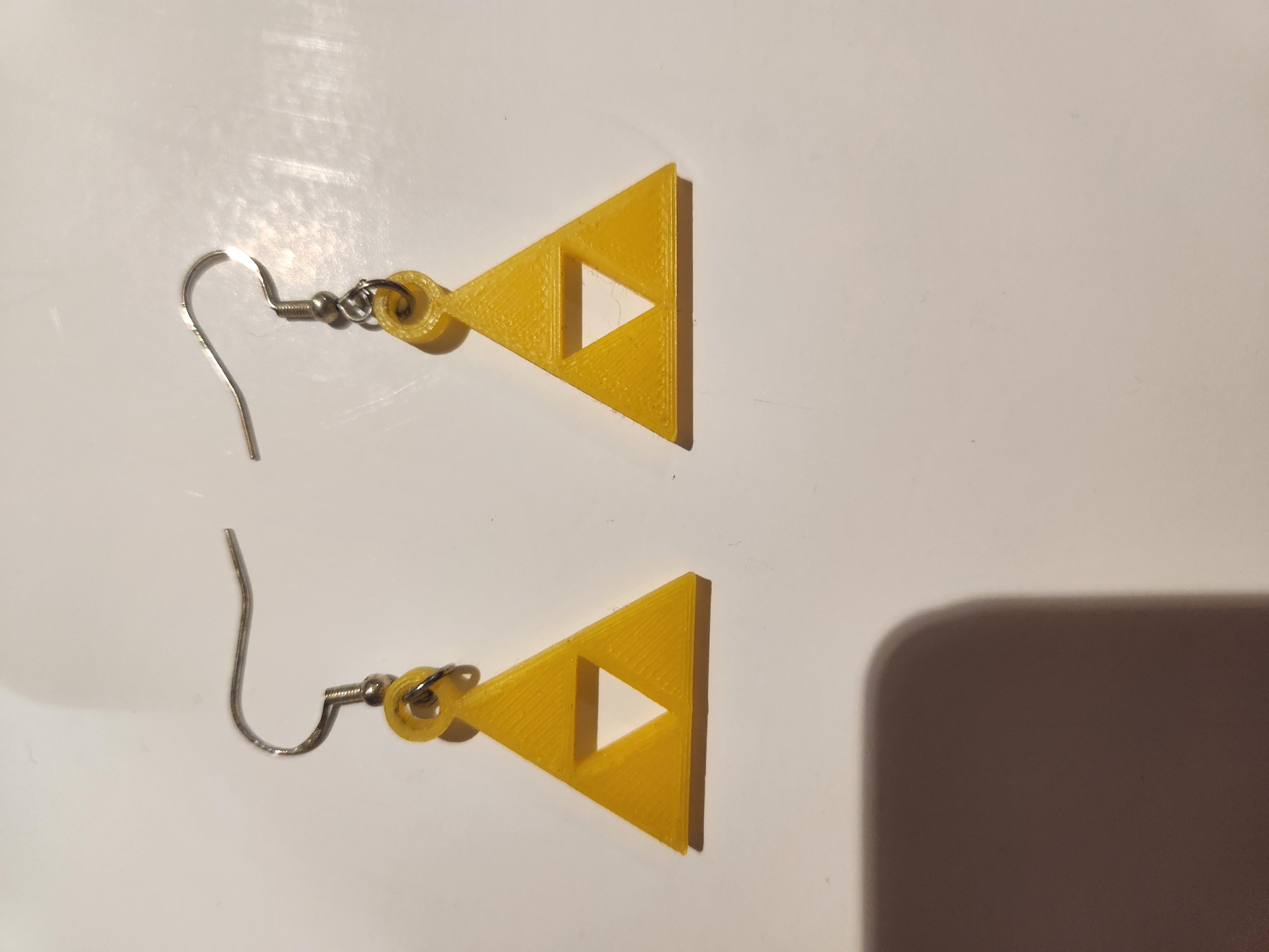 Triforce earrings