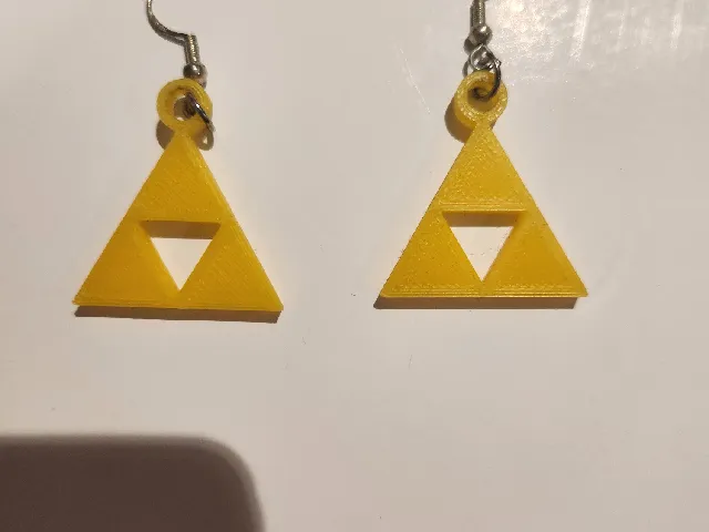 Triforce earrings