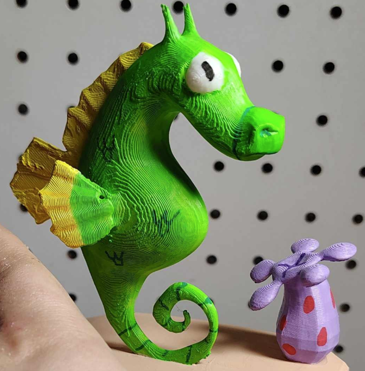 Mystery the Seahorse from SpongeBob