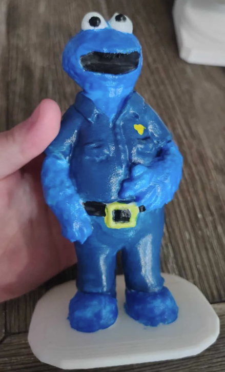 Cookie Monster Officer