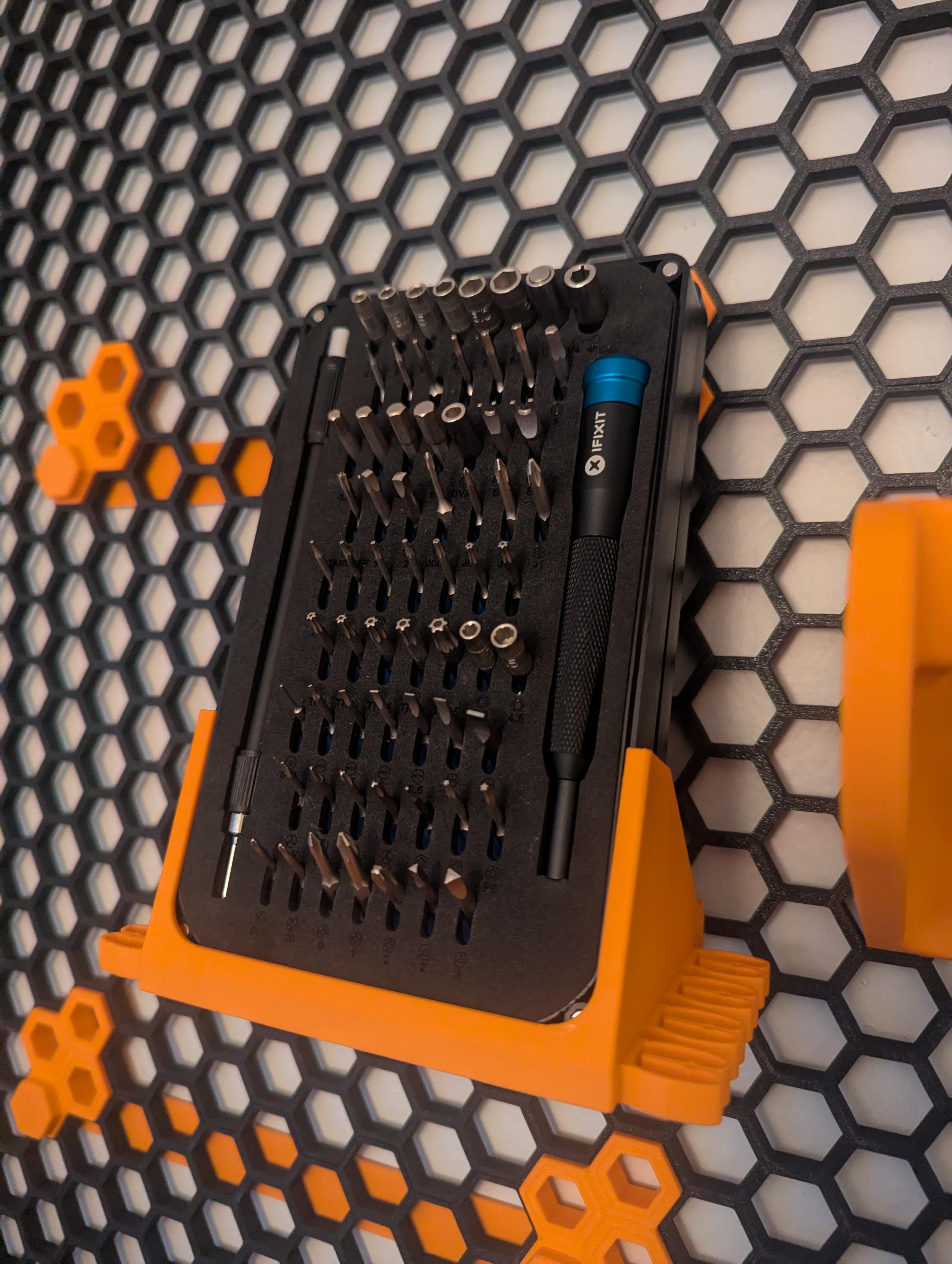 HSW iFixit Mako Screwdriver holder + Tweezer clamps (No Logo)