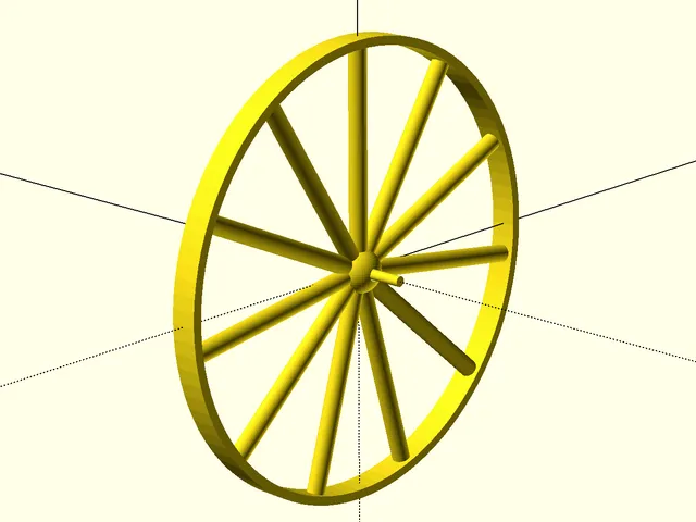 Simple Wagon Wheel