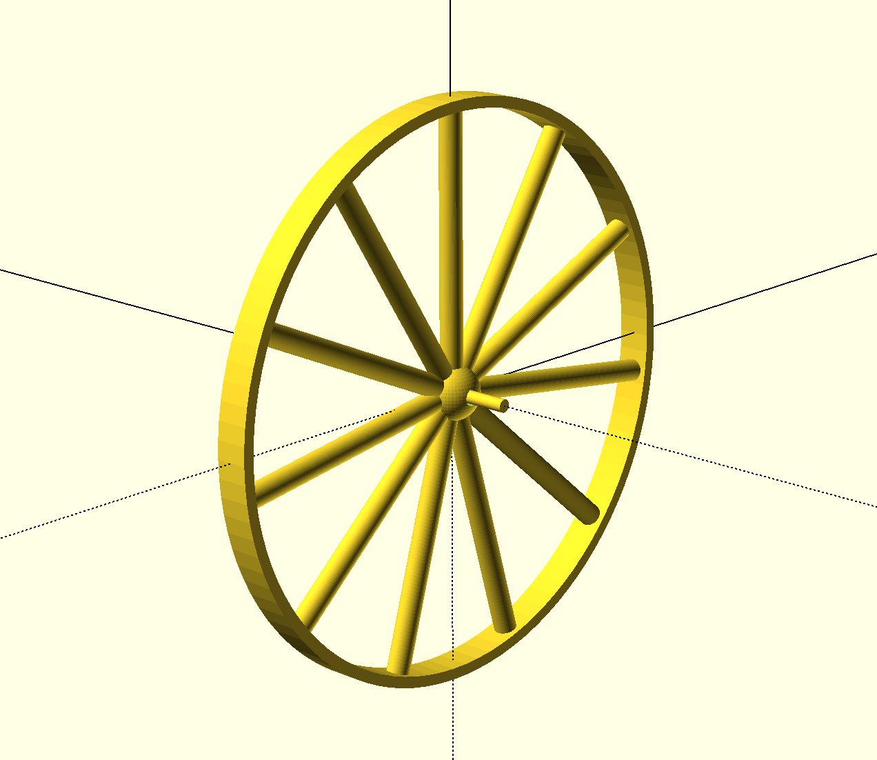 Simple Wagon Wheel