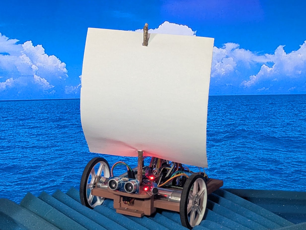 360° IR mapping Line Following Robot