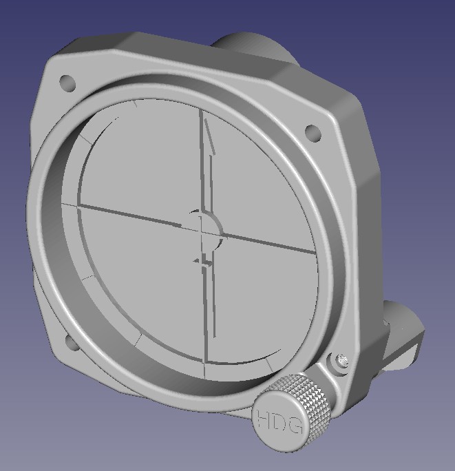 Automatic Direction Finder (ADF) for Flight Simulation