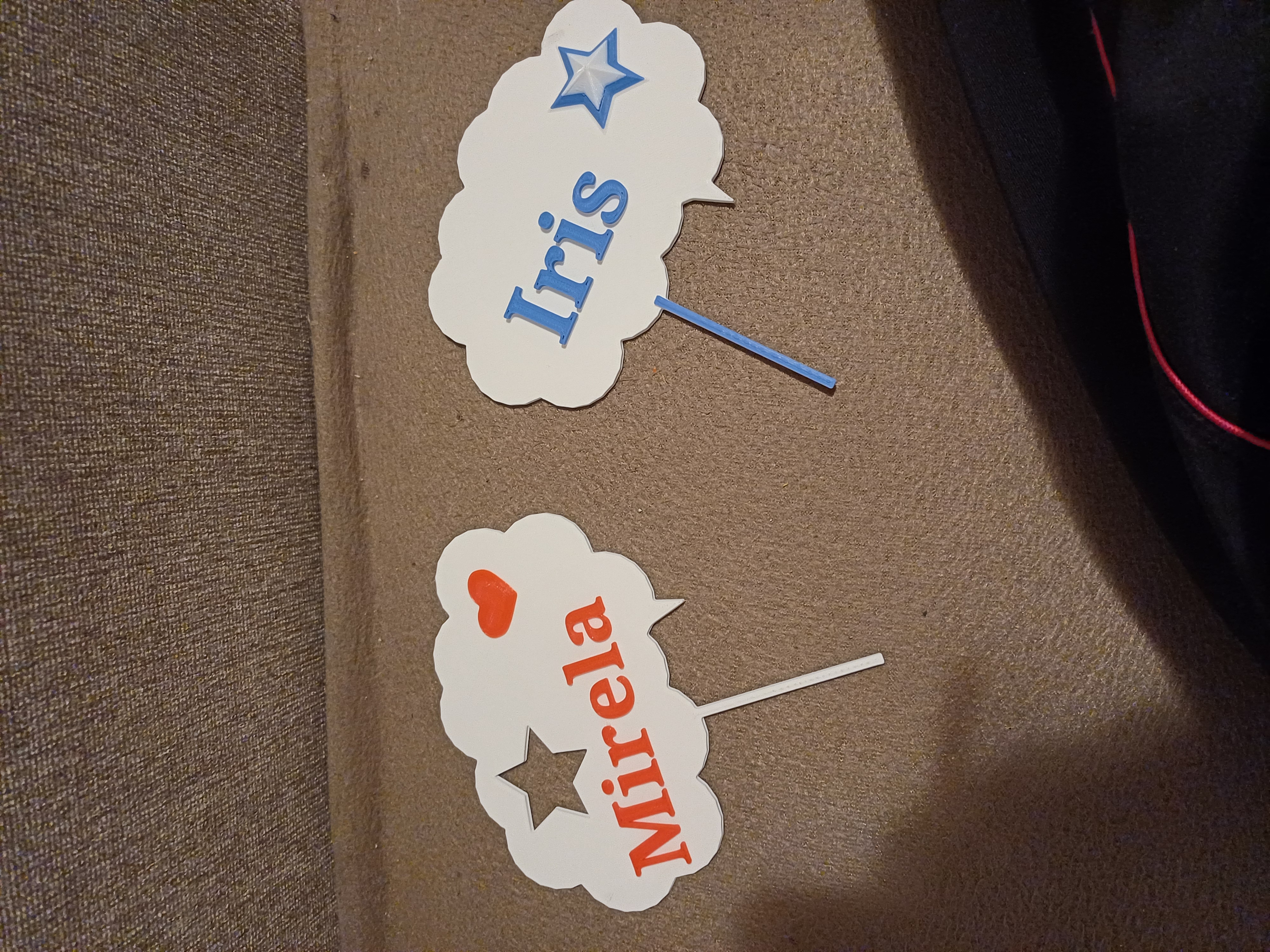 mirela cake topper