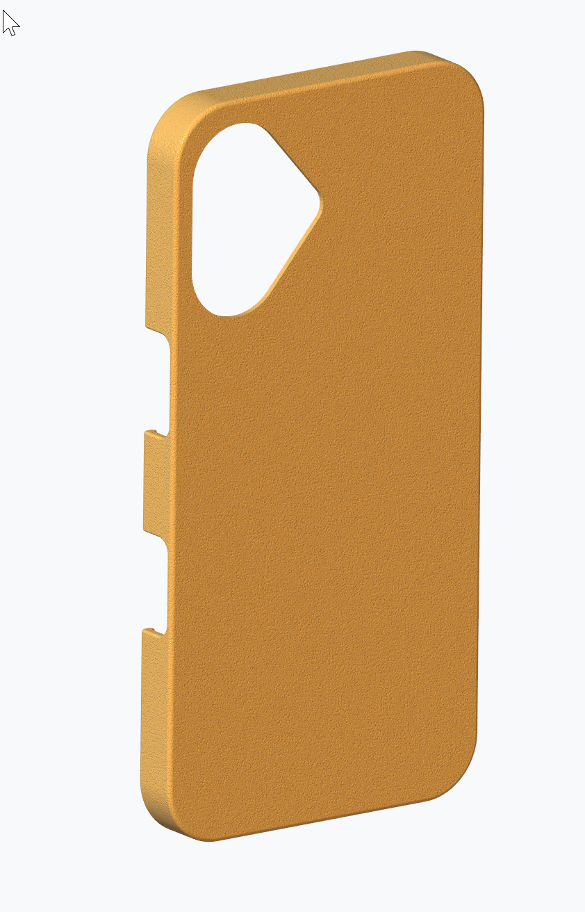 Miniatura 2 do modelo 3D iPhone 16 case basic