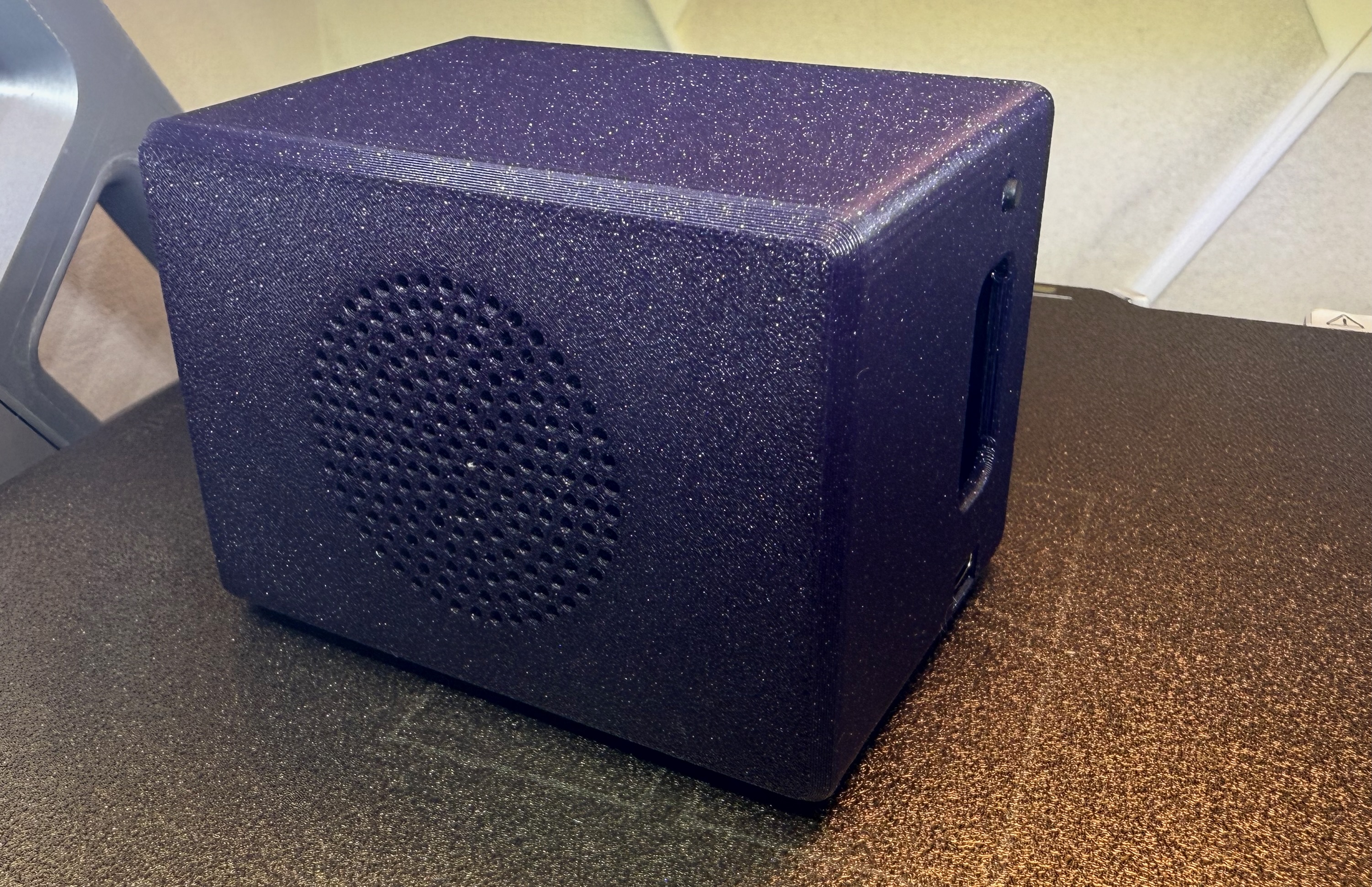 ESP32 Speaker EspSpeaker. HomeAssistant/ESPHome powered mini speaker