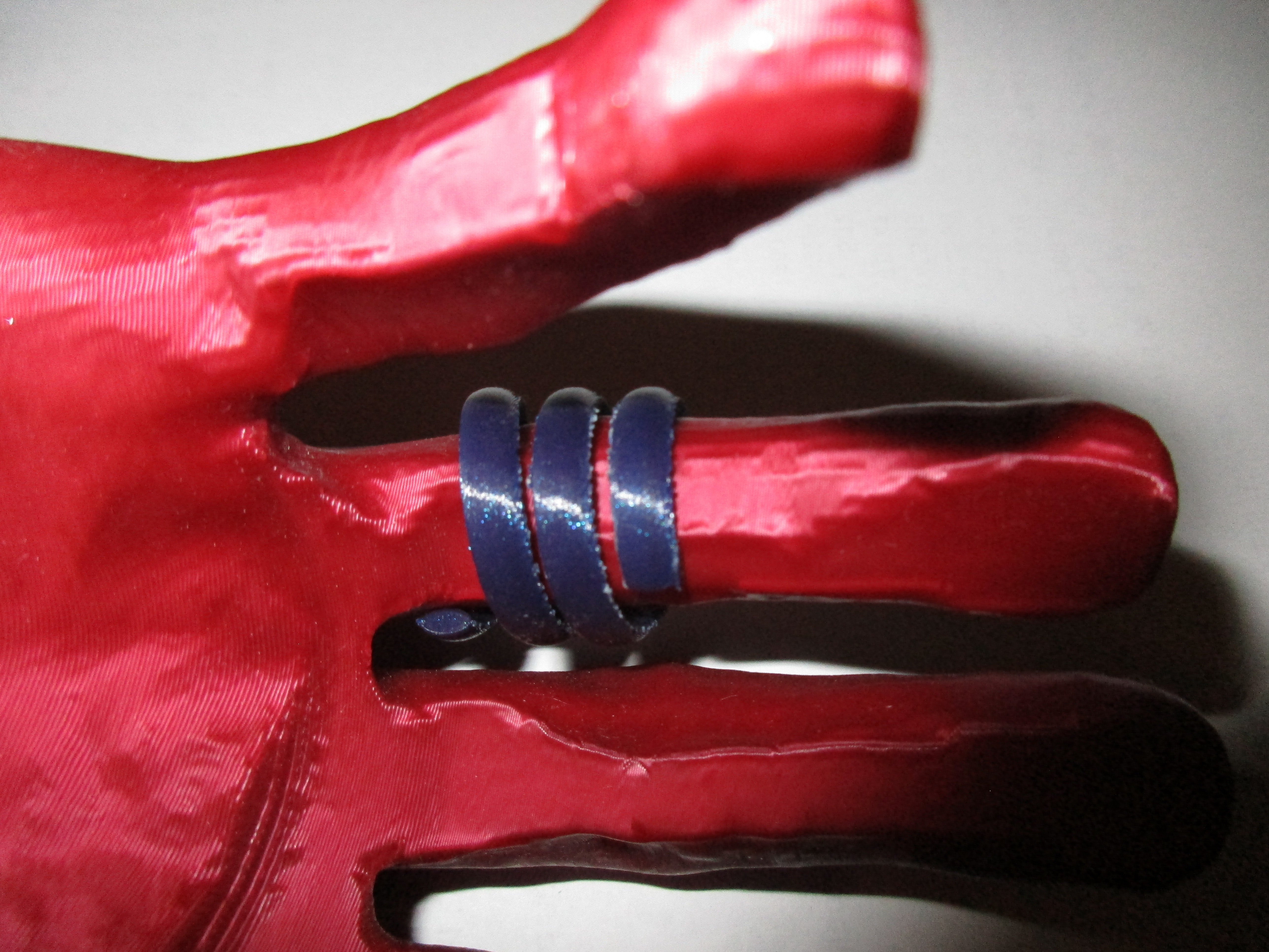 Miniatura 4 do modelo 3D Spiral (Finger) Ring
