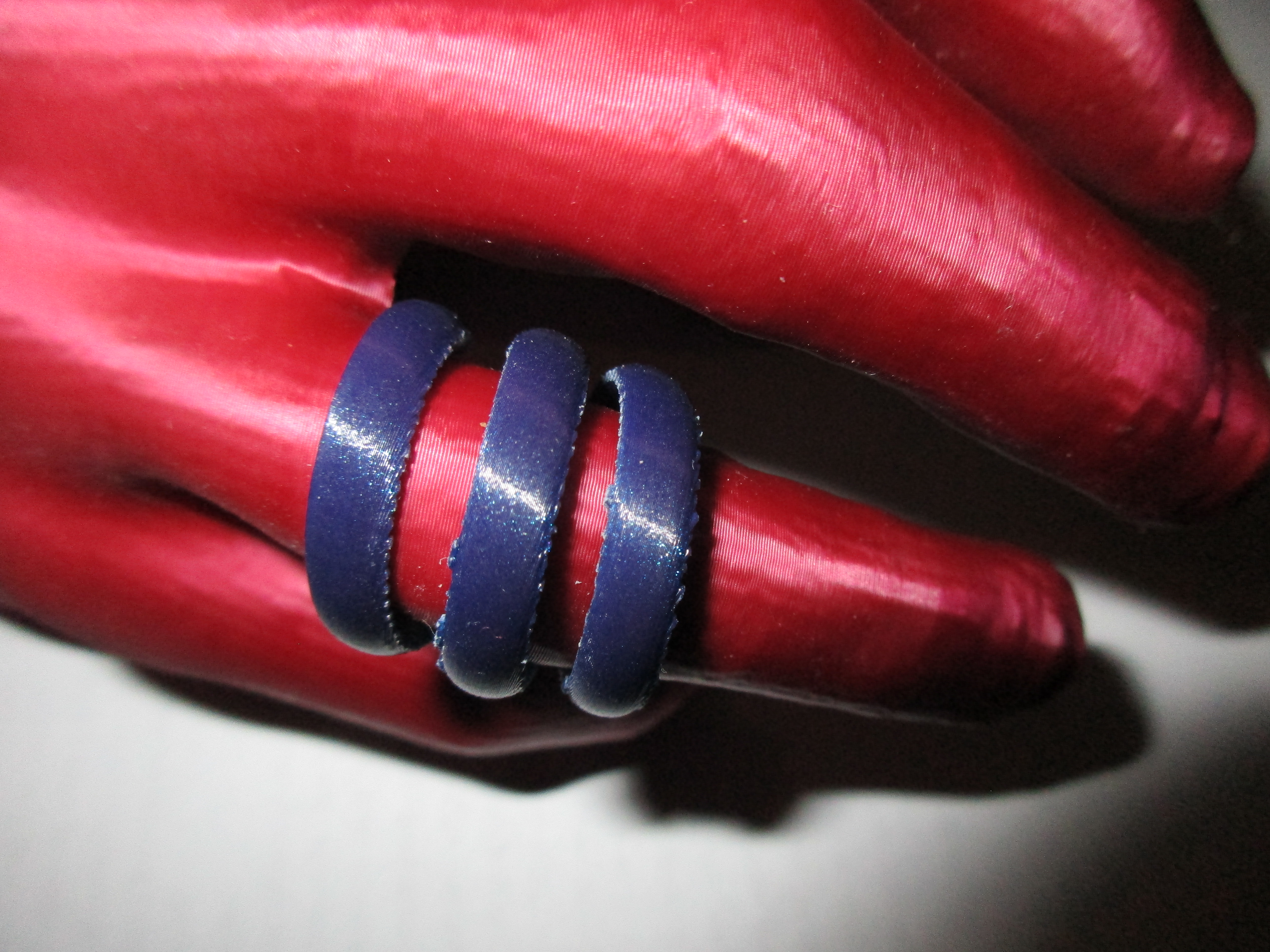 Miniatura 2 do modelo 3D Spiral (Finger) Ring