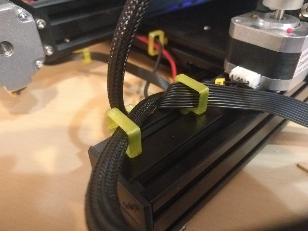 2020 V Profile Cable Clip (Ender3) 