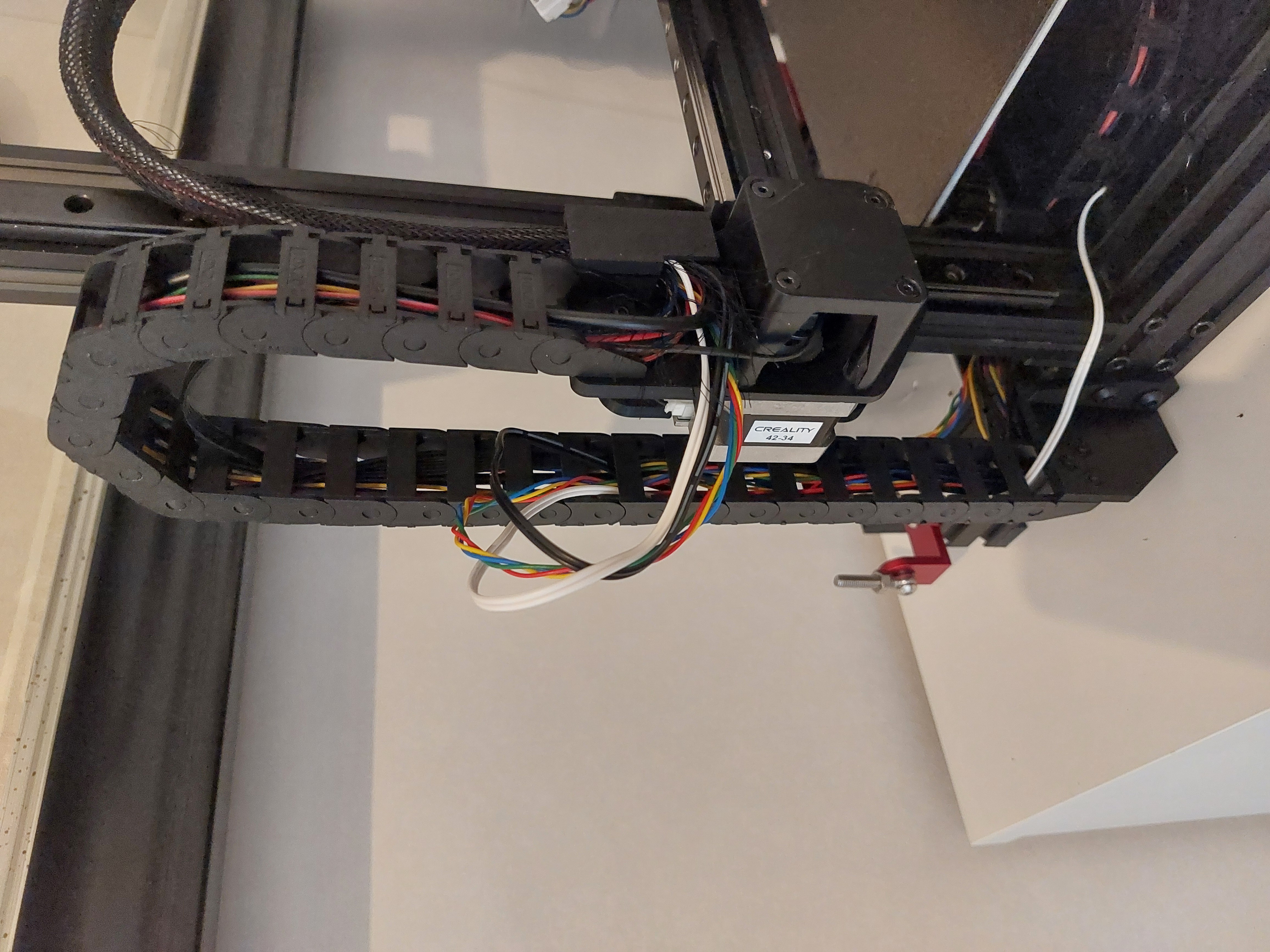Ender 3 Z cable chain brackets