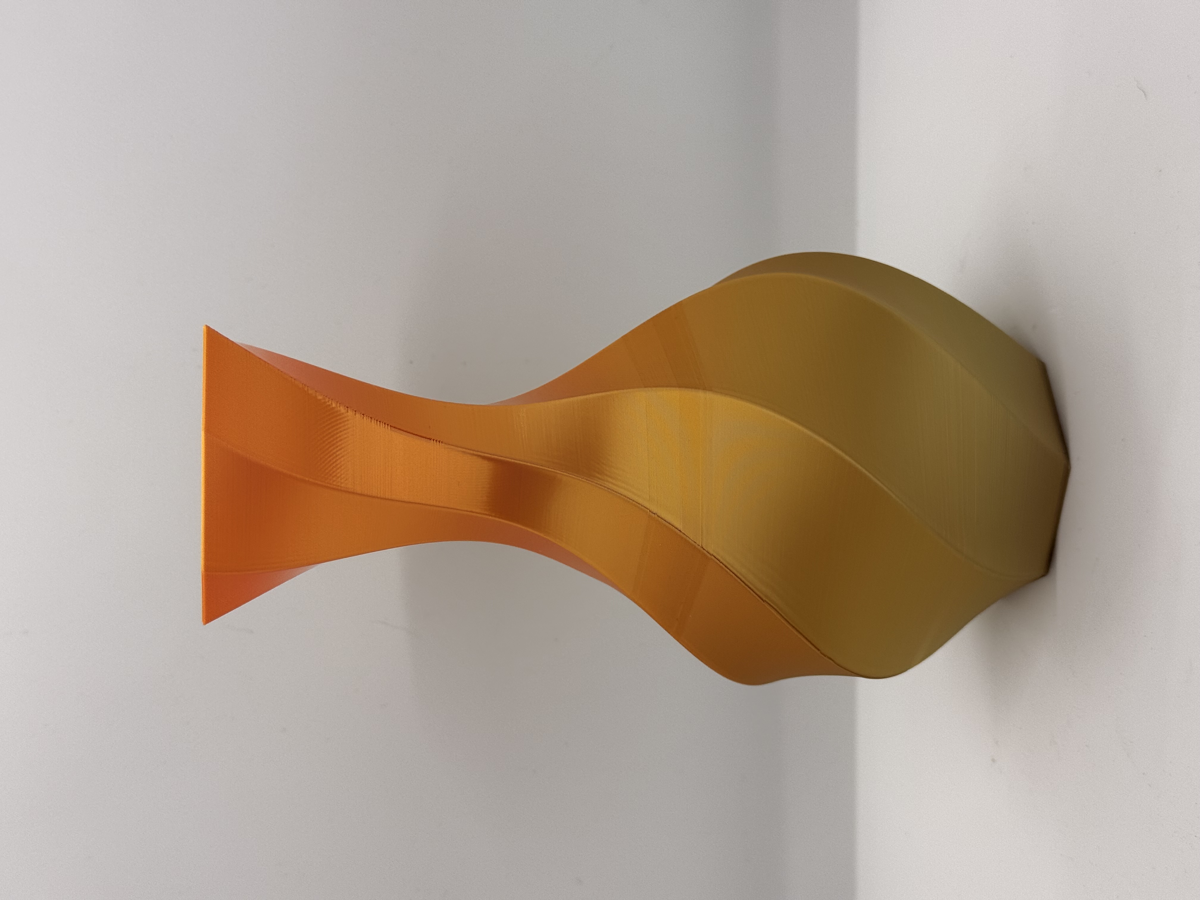 twisted polygon vase
