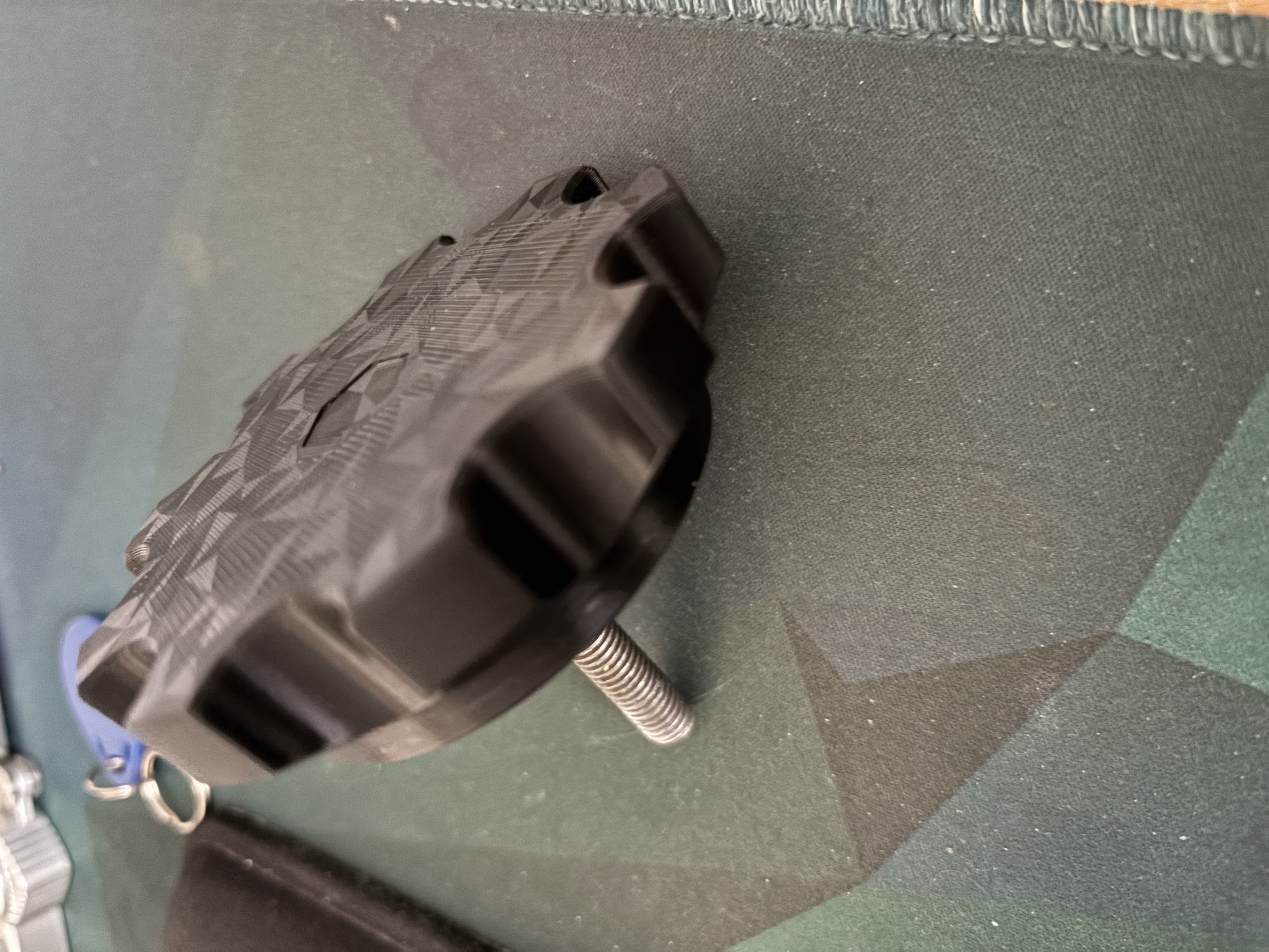 Spare tire fixing nut / bolt