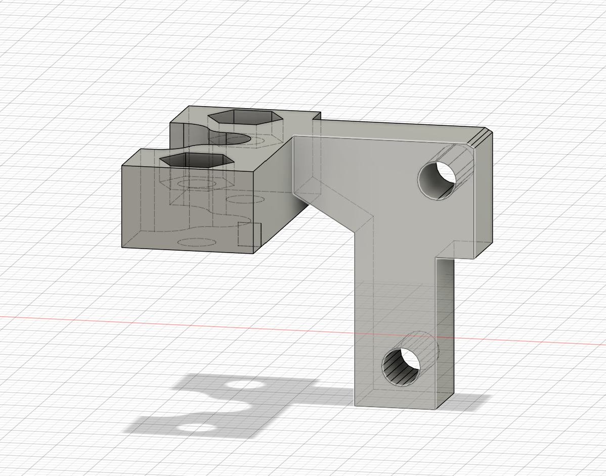 BL Touch Stealthburner Vulcano Mount