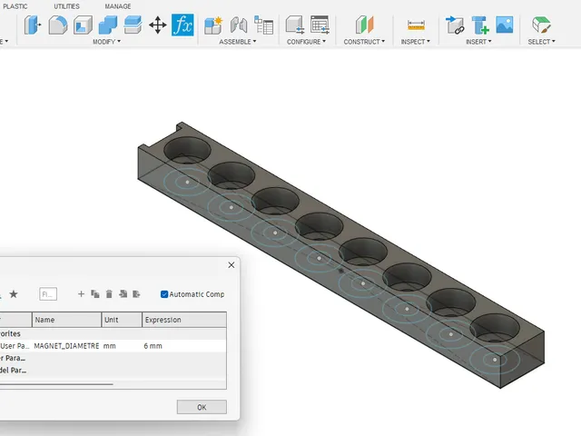 PARAMETRIC MAGNET CLEARANCE TOLLERANCE TEST