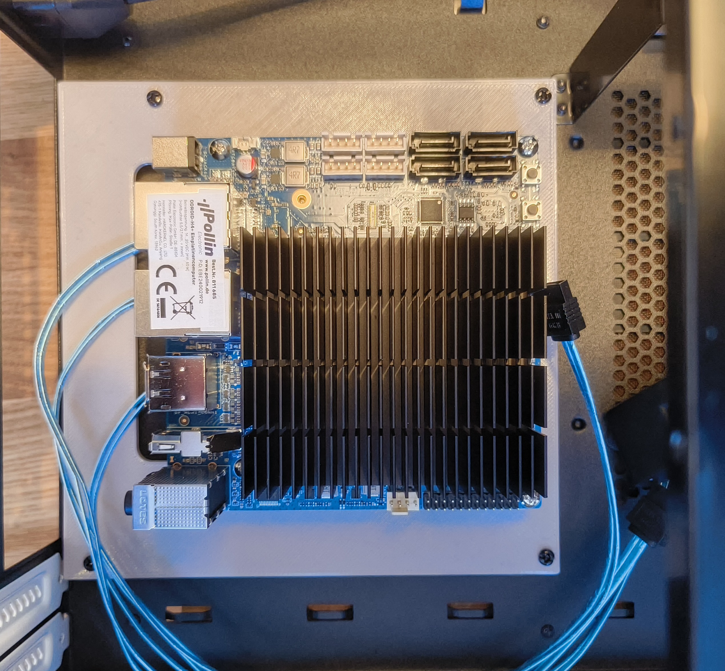 Odroid H4 mITX Node 304 adapter / standoff