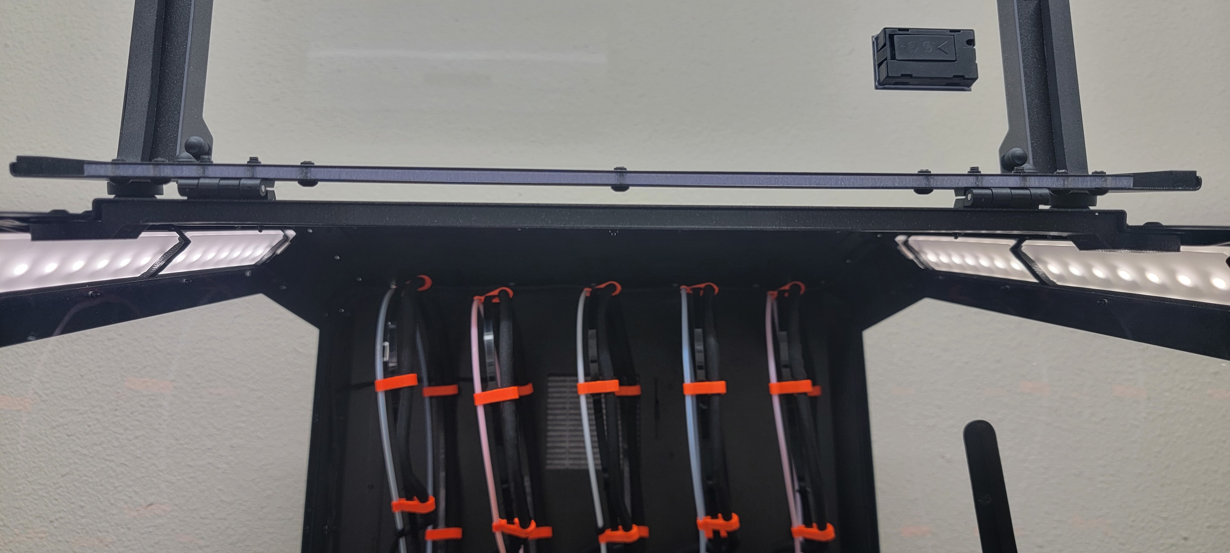 Prusa XL Enclosure Front Conduit