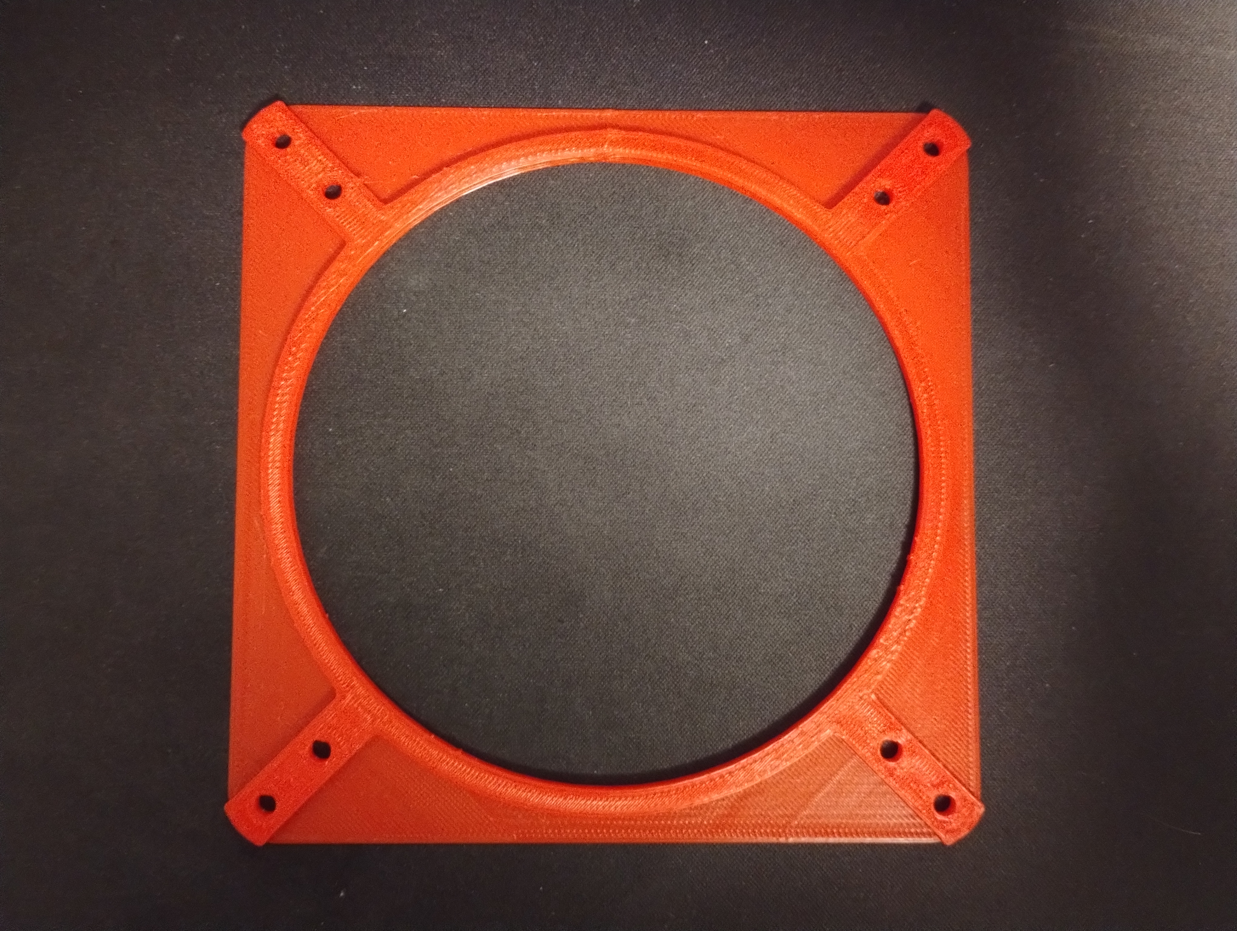 lightweight 14g 140 to 120mm fan adapter