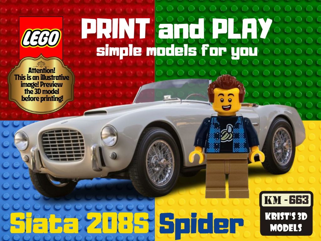 LEGO 1953 Siata 208S Spider