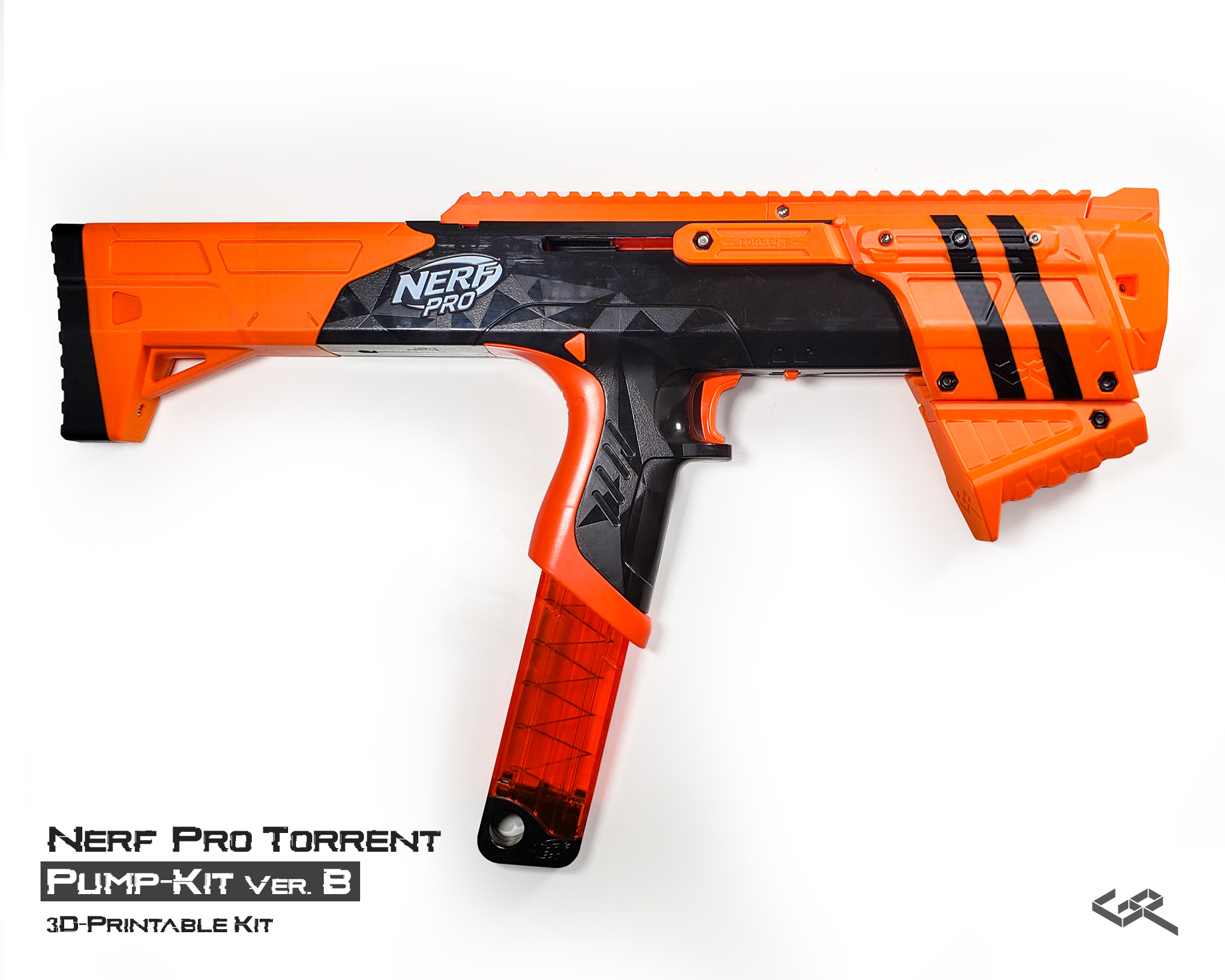 Nerf Pro Torrent - Pump Kit Ver. B
