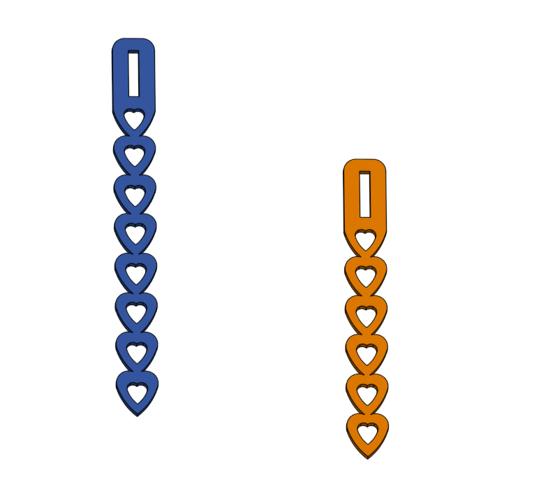 Heart Shaped Cable Tie's — thumbnail 2